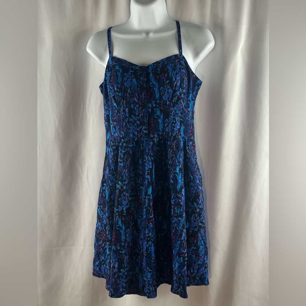 Express adjustable spaghetti strap sundress with pockets NWT S